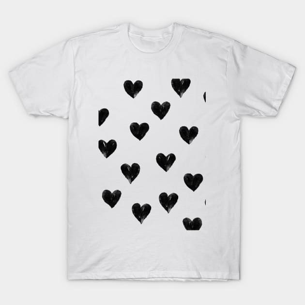 I drew A few Hearts T-Shirt by astronaut